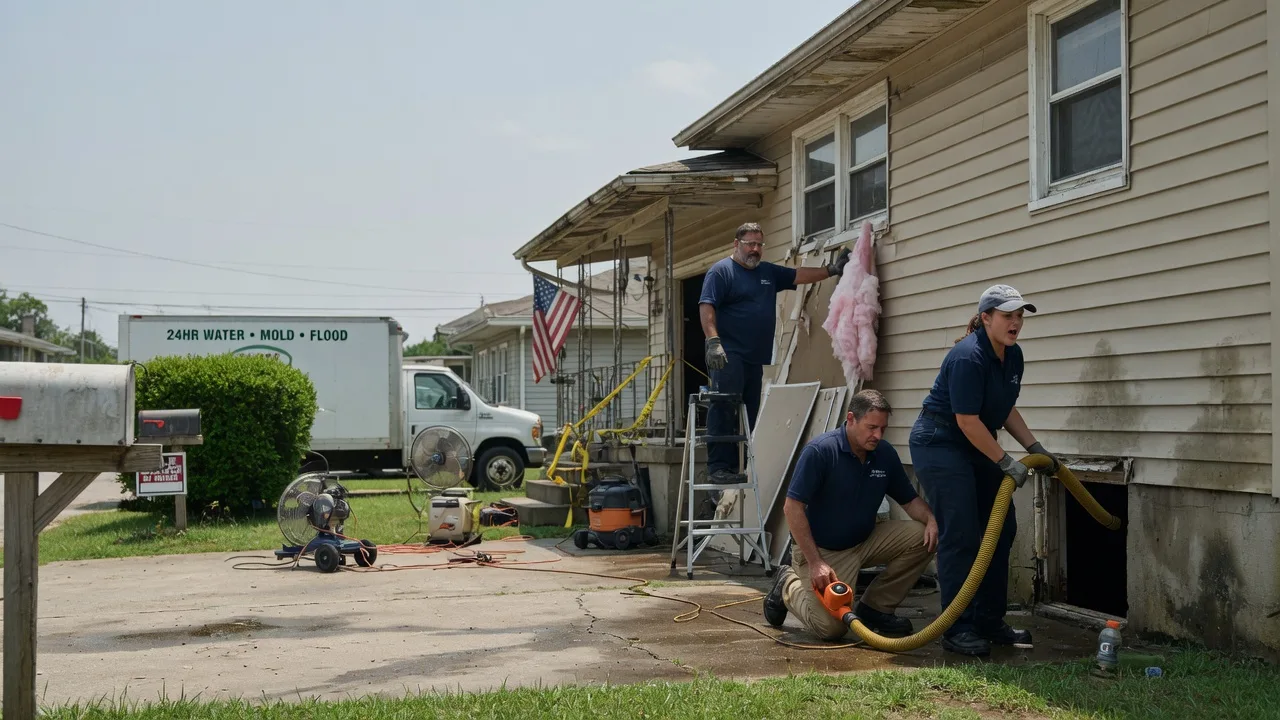 Water Damage Repair in Saint Louisville, OH near me